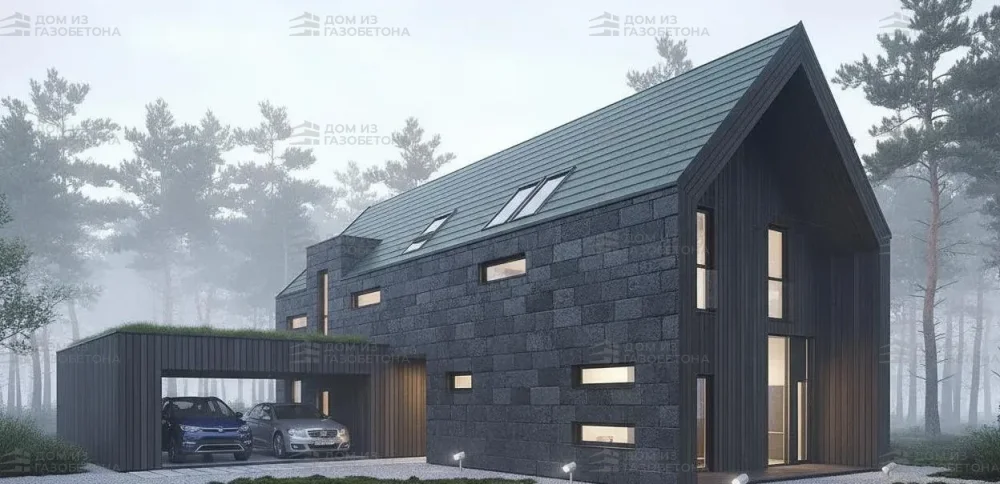 Проект Двухэтажный дом 23 на 16, 261 м2