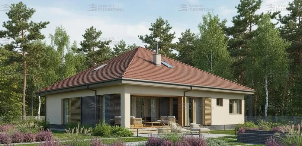 Проект Двухэтажный дом 14 на 15, 231 м2