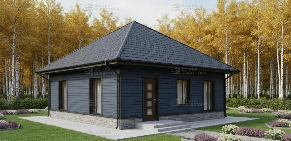 Проект Двухэтажный дом 9 на 10, 113 м2