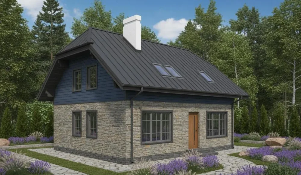 Проект Двухэтажный дом 11 на 10, 167 м2