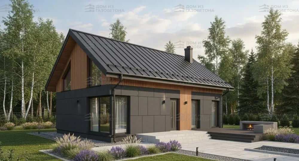 Проект Двухэтажный дом 14 на 12, 236 м2