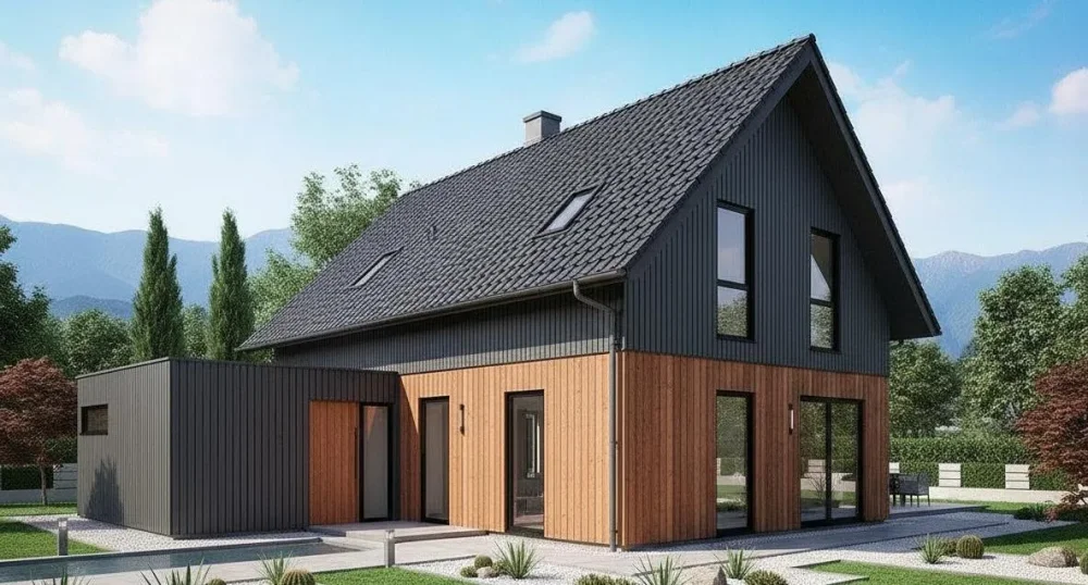 Проект Двухэтажный дом 24 на 11, 150 м2