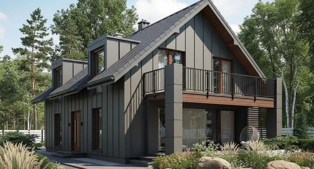 Проект Двухэтажный дом 11 на 18, 201 м2