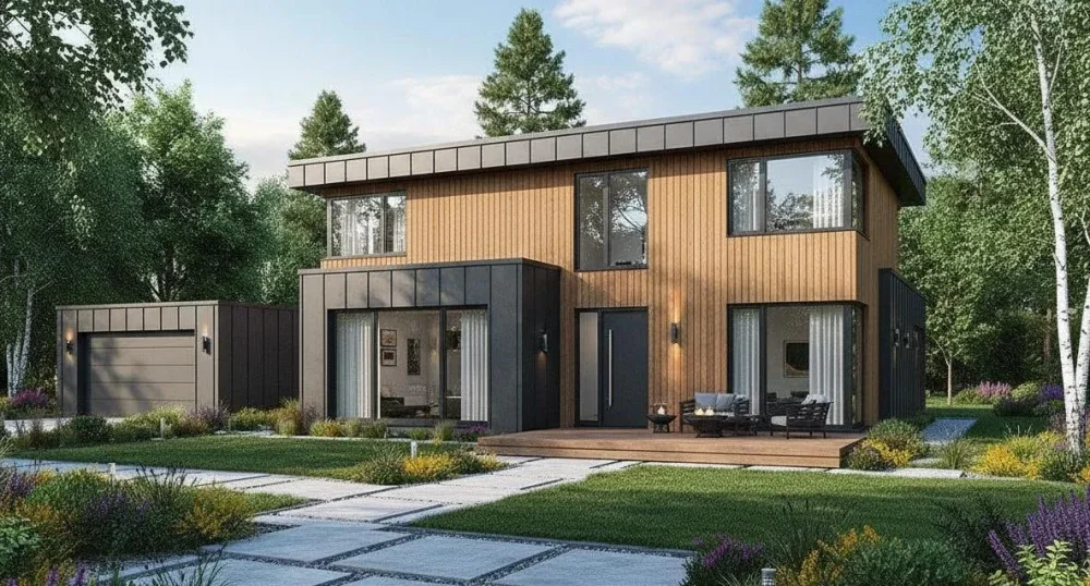 Проект Одноэтажный дом 27 на 16, 282 м2