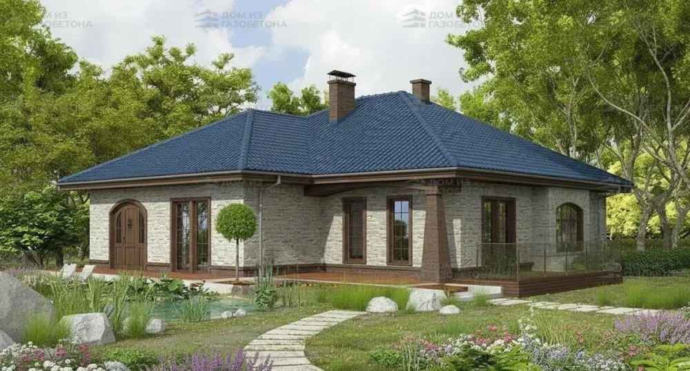 Проект Двухэтажный дом 16 на 18, 229 м2